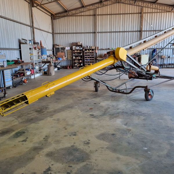 Replaced bent barrel auger Wyalkatchem